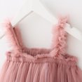 thumbnail image 1 of LEEy-world Robe de Mode pour Filles, Enfant, Sans Manches, Fleurs, Imprimés de Lapin, Boutons, Bretelles, Robe de Princesse, Rose, 1 of 4