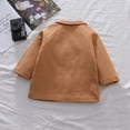 thumbnail image 3 of SHTXOZHI Manteau Robe Garçon Fille Manches Longues Trench-Coat Automne Hiver 1-6 Ans, 3 of 7