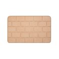 thumbnail image 1 of Maytalsory Quick-drying Bathroom Rugs Exquisite Crafted For Easy Cleaning Toilet Rugs Bath Mat Carpets Camel 1 Pc, 1 of 6