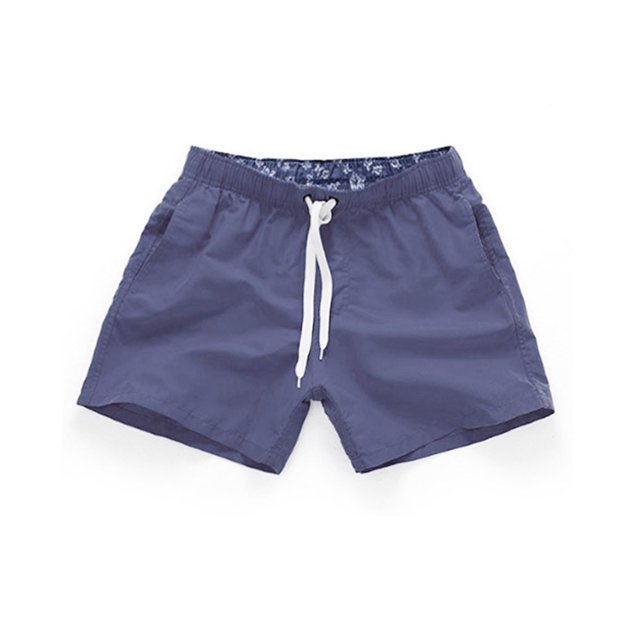 Birdeem Mens Quick Dry Beach Pants Plain Three Quarter Pants Loose Swim Shorts Workout