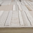 thumbnail image 4 of Rug Branch Maison Modern Indoor Area Rug, Beige Cream, Abstract - Living Room, Bedroom, Dining Room, and Kitchen, 4 of 5