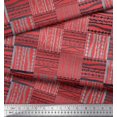 thumbnail image 3 of Soimoi Orange Rayon Fabric Geometric African Decor Fabric Printed Yard 56 Inch Wide, 3 of 3