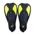 thumbnail image 1 of CSChome Lightweight Diving Fins Plastic Diving Fins Swimming Training Flippers Short Blade Flippers Leg Strength Building, 1 of 7
