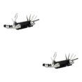 thumbnail image 1 of Baohd Ensemble de Réparation de Vélo Portable Multifonction Mécanicien de Cyclisme Trousse d'Outils de Réparation avec Tournevis Chaîne Rivet Extracteur Clé de Douille Noir 2 Pcs, 1 of 6