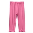 thumbnail image 1 of QIPOPIQ Pantalon Droit en Sergé Extensible à Taille Ajustable pour Filles Liquidation, 1 of 5