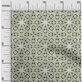 thumbnail image 2 of oneOone Georgette Viscose Olive Green Fabric Block Craft Projects Decor Fabric Printed By The Yard 42 Inch Wide-LT, 2 of 5