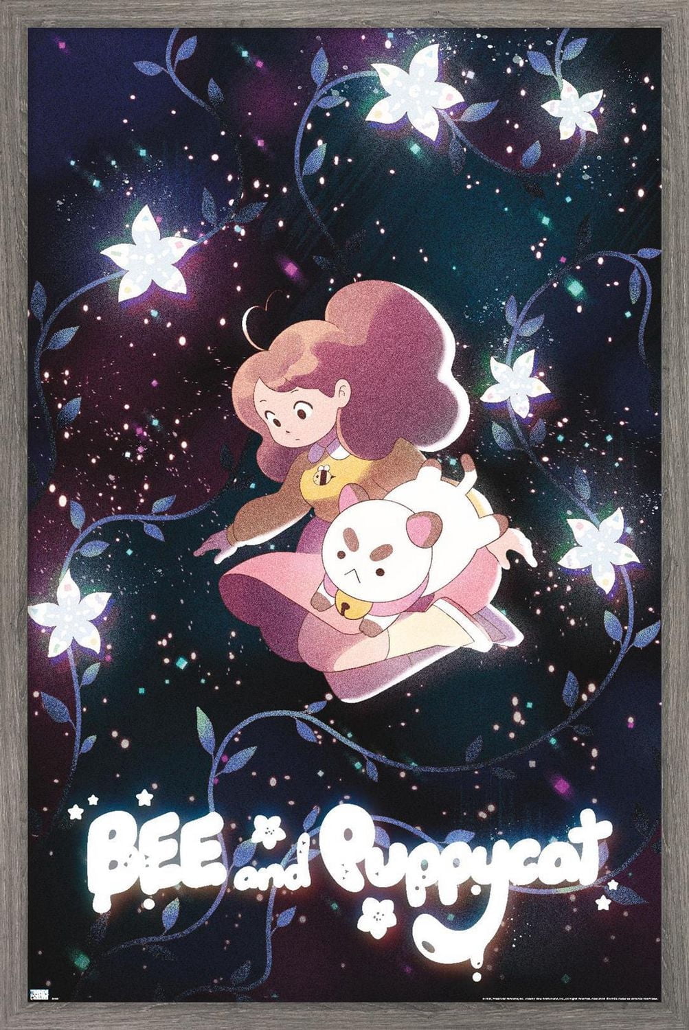 Bee And Puppycat - Space Flowers Key Art Wall Poster