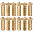 thumbnail image 1 of relayinert 12pieces Premium Brass Nozzle Kit Long-lasting And Reliable Performance Extruder Print Head Nozzle 1Set, 1 of 6