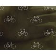 thumbnail image 4 of oneOone Georgette Viscose Fabric Bicycle Transport Printed Fabric 1 Yard 42 Inch Wide, 4 of 4