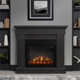 thumbnail image 2 of Real Flame Canada Crawford Solid Wood and Veneered MDF Electric Fireplace - Gray, 2 of 7