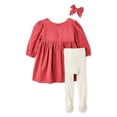 thumbnail image 2 of Btween Baby Girls' Three Piece Dress Set, 2 of 2