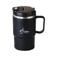 thumbnail image 1 of Stainless Steel Mug With Handle And Lid 550 ml Double-Walled Vacuum Insulated For Home Office Water Coffee, 1 of 7
