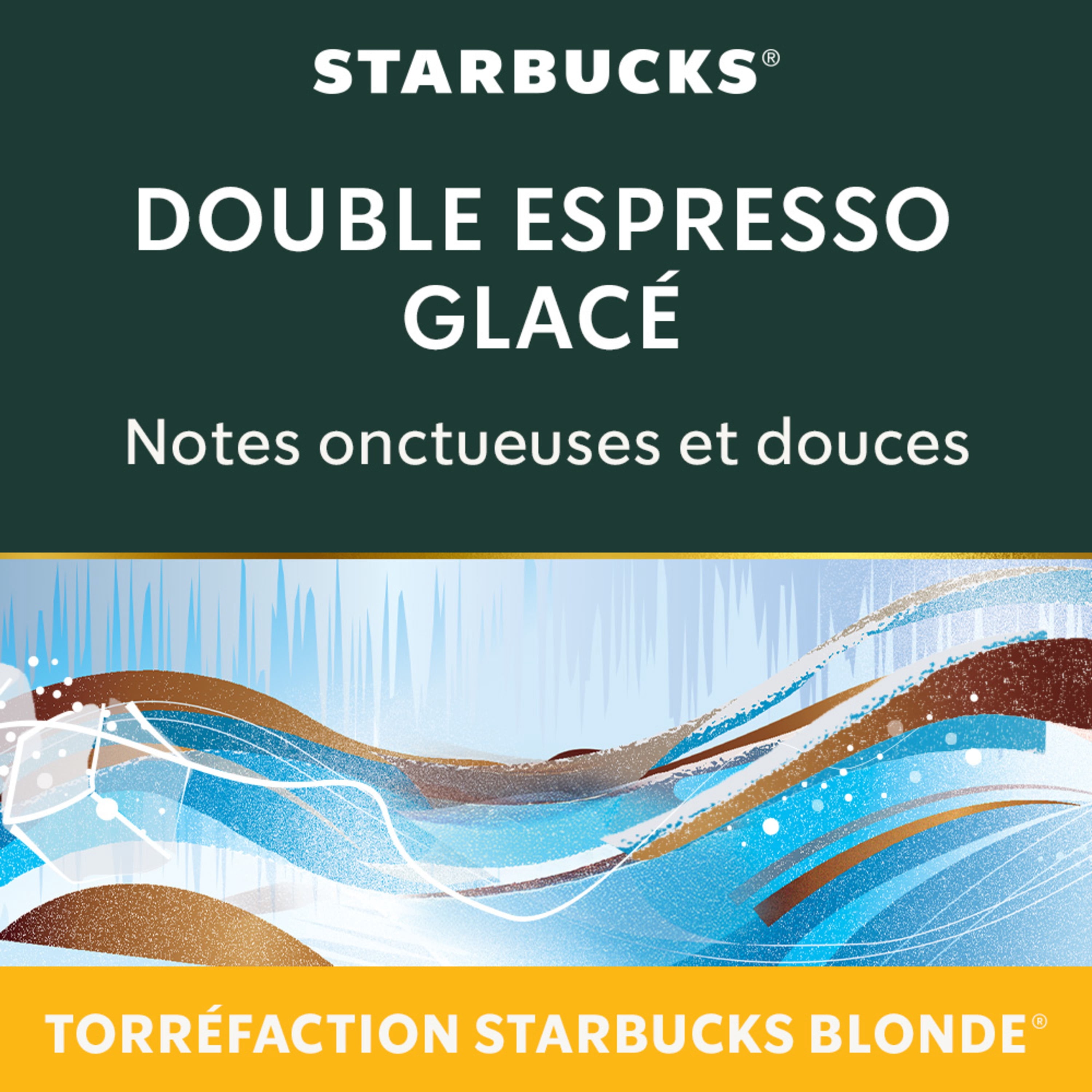 STARBUCKS Iced Double Espresso For NESPRESSO VERTUO, Brews 80 ml Per Capsule