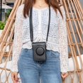 thumbnail image 4 of ORUYROP PU Leather Camera Case for Fuji Instax Mini EVO, Black, with Adjustable Shoulder Strap, 4 of 7