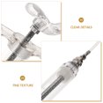 thumbnail image 3 of 2Sets Feeding Syringe Transparent Plastic Cylindrical For Birds Parrot Hand Feeding Pet Feeder 11.8x2.4in, 3 of 9