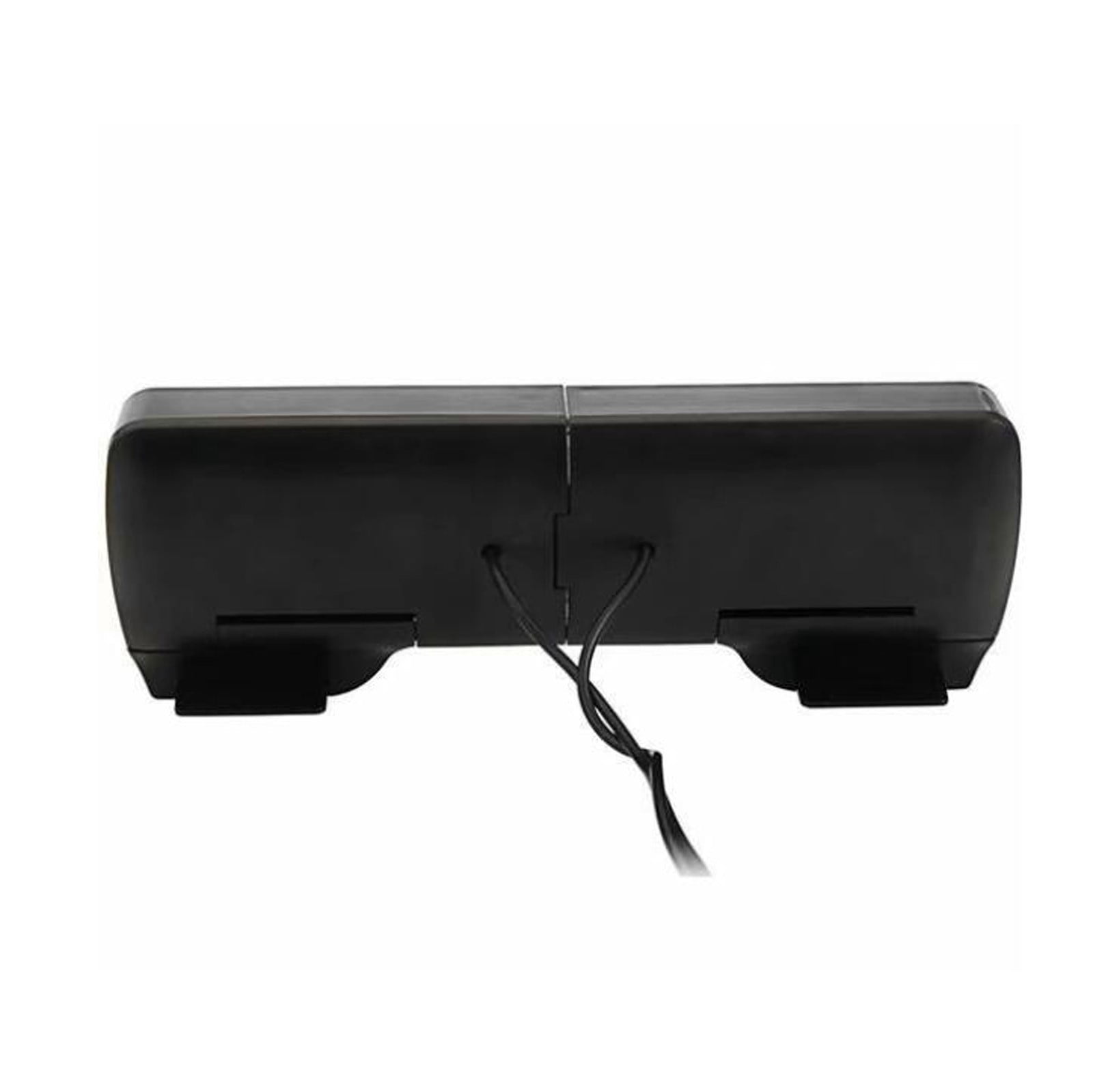 Laptop Speakers Clip on External USB Powered Small Mini Wired Portable Stereo Multimedia Sound Bar Computer Soundbar for Desktop PC Notebook Tablets TV