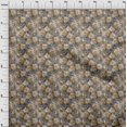 thumbnail image 4 of oneOone Cotton Flex Yellow Fabric Abstract Floral Sewing Craft Projects Fabric Prints By Yard 40 Inch Wide-1ra, 4 of 5