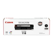 Canon 2662B001 Cartouche de Toner, Modèle CRG-118, un Véritable Produit Canon pour l'Impression laser en Noir. Compatible avec l'Imprimante Canon MF8350CDN, Elle Assure des Impressions de Haute Qualité et Durables. l'Emballage Affiche le logo Canon et les Détails du Produit, Mettant l'Accent sur Son Utilisation comme Toner d'Imprimante Fiable.
