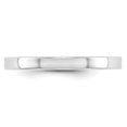 thumbnail image 2 of 14K White Gold 2.5mm Light Weight Flat Band Size 7, 2 of 3
