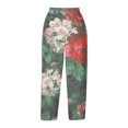 thumbnail image 4 of LSLJS Pantalon Harlan Décontracté pour Femmes avec Cordon de Serrage Poches à Lacets Pantalon de Travail à la Mode, 4 of 5