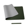 thumbnail image 2 of Daisyyozoid Pure Color Leather Mouse Pad Large Waterproof Desk Pad Home Office Laptop Leather Mouse Pad Writing Pad Double-sided, 2 of 2