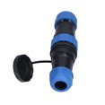 thumbnail image 2 of QIILU Waterproof Aviation Connector, Waterproof Aviation Cable Connector Socket Oxidation Resistance For Electronic Equipment, 2 of 8