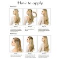 thumbnail image 4 of Extensions de Cheveux Longs Recourbants Invisibles Fil Secret une Pièce Extension de Cheveux Aguichant Ondulée Perruque Résistante à la Chaleur Synthétique pour Femmes Cosplay Fête Usage Quotidien, 4 of 8