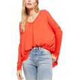 thumbnail image 1 of Free People OB1047791 Moonshine Tunic Red ( S ), 1 of 1