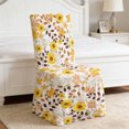 thumbnail image 4 of Dining Chair Covers Full Elastic Printed Polyester Stretch Cover for Home Hotel Dining Seat Pads, 4 of 7
