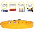 thumbnail image 4 of Faux Leather Collar Metal Buckle Pet Collar Adjustable Pet Collar for Small Dogs, 4 of 10