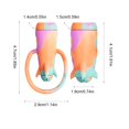 thumbnail image 3 of SSZMDLB 2-in-1 Cable Protector, Silicone Charging Cable Head Cover and Cord Winder, Break-Proof Data Cable Organizer for , , Travel and Home Storage, Charger Wire Protector Case, 3 of 6