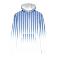 thumbnail image 5 of Rbaofujie Sweat à Capuche pour Hommes Mode Décontractée Col Rond Poches Dégradé Imprimé Pull Manches Longues, 5 of 5