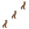 thumbnail image 3 of kurtrusly Soft And Breathable Knee Socks For Winter Everyday Wear Easy To Clean Polyester Cozy Slipper Socks brown 3Set, 3 of 6
