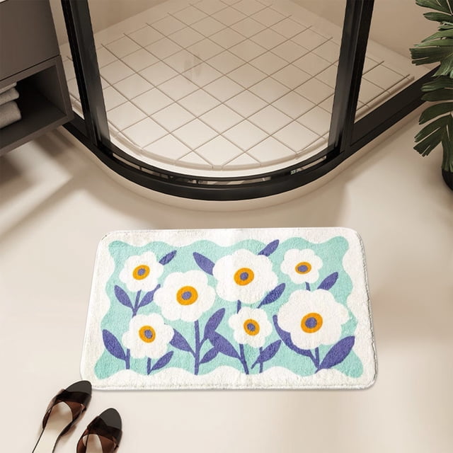 EGNMCR Area Rug, Rugs for Bedroom, Bath Rugs Soft Bedroom Carpet Thickened Carpet Room Small Carpet Bathroom Carpet Non Slip Carpet bedside rug