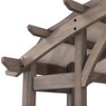 thumbnail image 3 of Sunjoy Bellucci 10 ft. x 14 ft. Pergola arquée encadrée de cèdre, 3 of 9