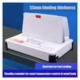 thumbnail image 2 of Machine de Reliure à Chaud GD380 A4 pour Couverture de Livre, Colle pour Reliure, Colle Électrique à Chaud, Bricolage, Machine de Reliure Sans Fil, 2 of 7