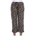 thumbnail image 2 of White Mark Women's Printed Palazzo Pants, 2 of 5