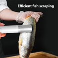 thumbnail image 4 of XLILKEY Electric Fish Stainless Steel Cordless Fish Remover Cleaner Fish Remover with Rechargeable Battery for Easy Kitchen Cleaning Tool (White,One Size), 4 of 6