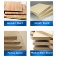 thumbnail image 4 of Bit de Routeur, Haute Précision Durable Large Application 7Pcs Droite Bit Routeur Ensemble C45 Tige en Acier pour Bois Franc, 4 of 7