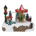 thumbnail image 2 of Light-Up And Musical Animated Christmas Village Scene, Multi color, 8", by Holiday Time, 2 of 4