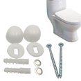 thumbnail image 3 of Toilet Bidet Anchor Bolts Set Pan Fix to Floor Kit Repair Fixings Fitting Screws, 3 of 11
