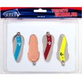 thumbnail image 1 of Etic 502-250VX Toronto Wobbler Spoon Kit, Nickel Wave 2.5", 1 of 1