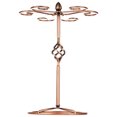 thumbnail image 2 of European-style Desktop Wine Glass Rack Wrought Iron Wine Rack Storage Rack, 2 of 8