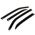 thumbnail image 2 of Tuningpros WV-665 Outside Mount Window Visor Deflector Rain Guard Dark Smoke 4-pc Set, Compatible with 2006-2013 Audi A3, 2 of 4