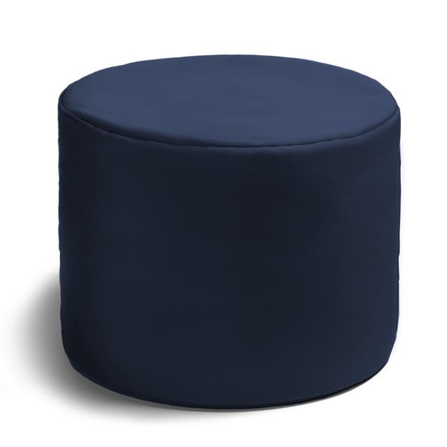 Jaxx Pouf d'Extérieur à Ressorts, Bleu Marine