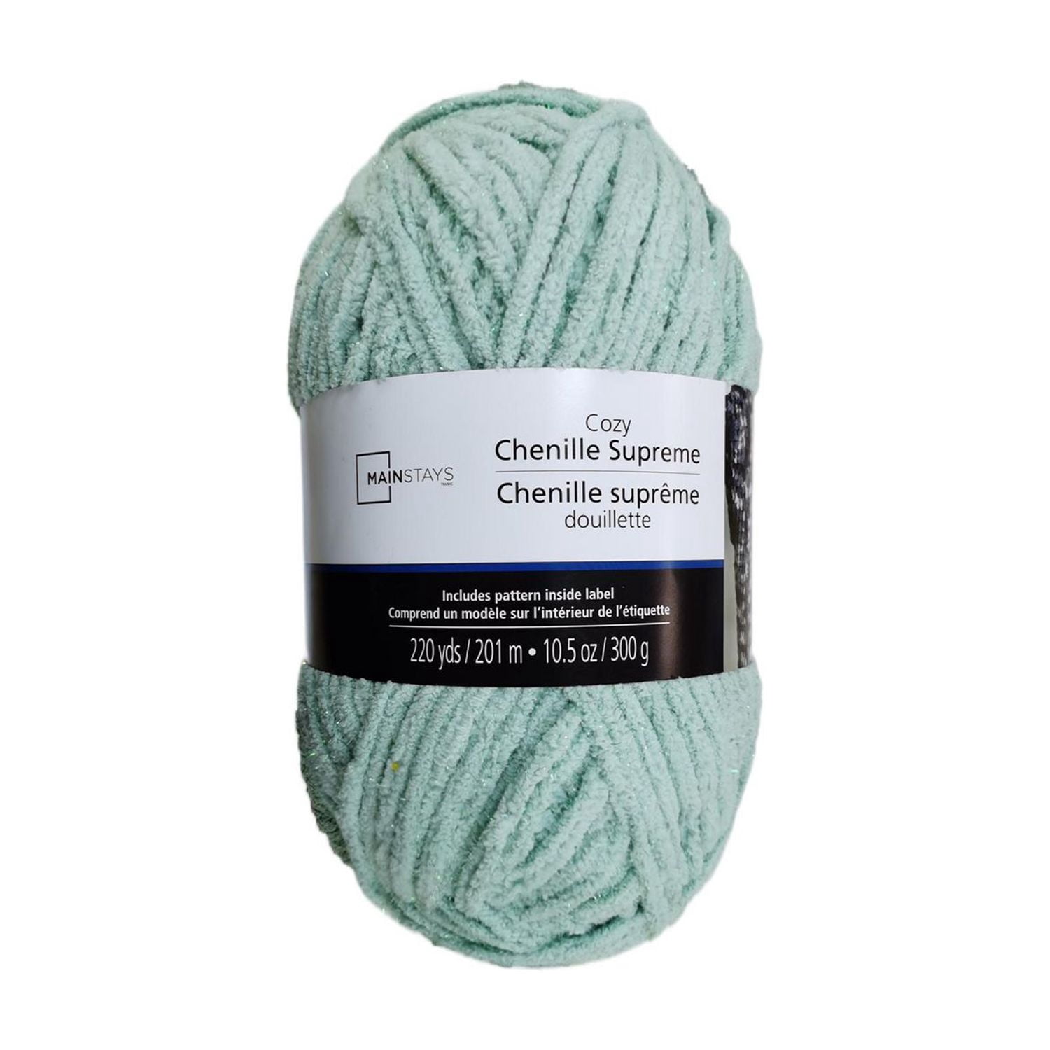 Fil chenille menthe confortable de MAINSTAYS