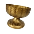 thumbnail image 4 of Langgg Urn Planter European Classic Rustic Basin Flower Pot for Cafe Wedding Office 18cm Deep Gold Deep Gold 20cm, 4 of 6