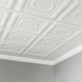 thumbnail image 2 of Great Lakes Tin Cleveland Matte White 2ft x 2ft Nail Up Ceiling Tiles (5 Pack), 2 of 6