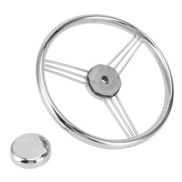 Volant de Bateau de Remplacement, Volant de Bateau 13,5 Po Volant de Bateau Volant à Rayons Conçu sur Mesure pour la Perfection