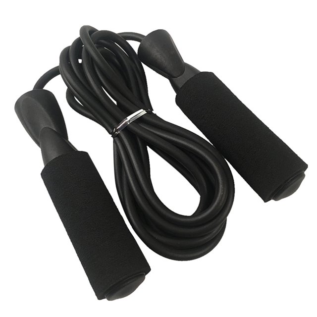 Yeacher Adjustable Jump Rope Fitness Skipping Rope Soft Foam Handles for Exercise Workouts Speed Endurance Training